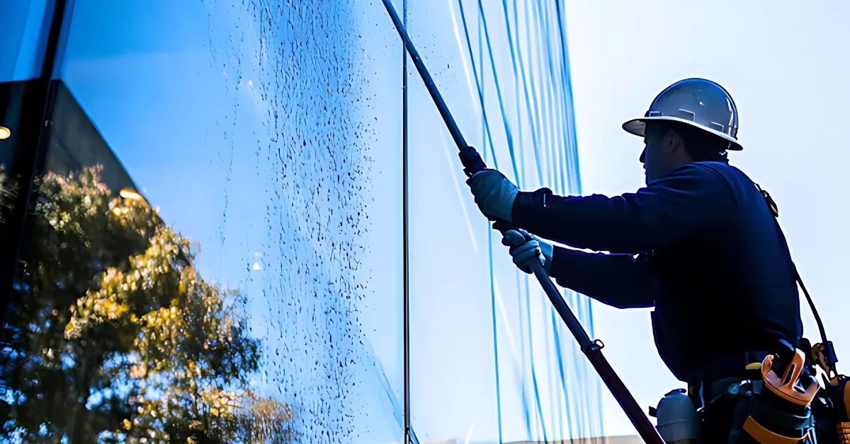 Water-Fed Poles in Commercial Window Cleaning
